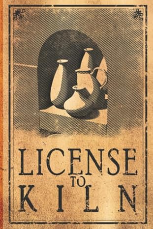 Disguised Password Organizer: License To Kiln Master Potter