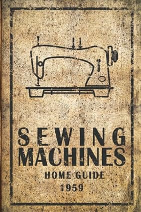 Password Book Disguised as a Sewing Machine Guide