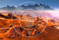 Our illustration in use: “The search for life on Mars begins on Earth”