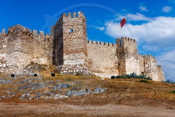 Citadel of Ayasoluk in Selcuk. Turkey